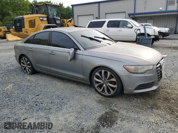 2014 Audi A6 2.0T Premium Plus with VIN WAUGFAFC3EN082110, listed as a Copart auction lot 53097795 with 171,425 mi miles and Clean Title. Bid and sale history available at carsss.com. Image 4.