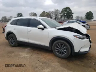 2021 Mazda CX-9 Touring with VIN JM3TCBCY2M0536723, listed as a Copart auction lot 48598105 with 35,886 mi miles and Salvage title. Bid and sale history available at DreamBid. Image 4.