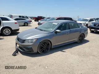 2016 Volkswagen Passat R-Line with VIN 1VWAS7A3XGC069462, listed as a Copart auction lot 61870015 with 115,625 mi miles and Salvage title. Bid and sale history available at DreamBid. Image 1.