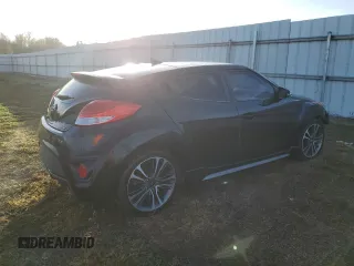 2016 Hyundai Veloster Turbo with VIN KMHTC6AE1GU257488, listed as a Copart auction lot 39705634 with 52,334 mi miles. Bid and sale history available at carsss.com. Image 3.