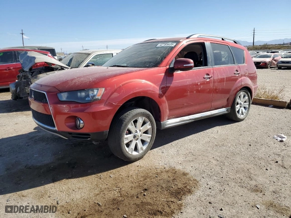 2011 Mitsubishi Outlander SE with VIN JA4AS3AW5BU031625, listed as a Copart auction lot 42785635 with 125,062 mi miles and Salvage Title. Bid and sale history available at carsss.com. Image 1.