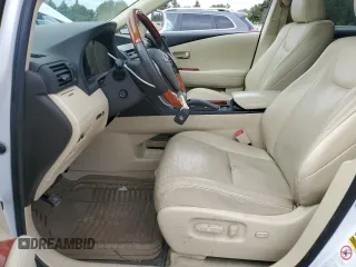 2010 Lexus RX 350 with VIN 2T2BK1BA2AC026228, listed as a Copart auction lot 61838915 with 125,830 mi miles and Salvage title. Bid and sale history available at DreamBid. Image 7.