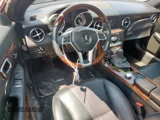 2013 Mercedes-Benz SLK 250 with VIN WDDPK4HA4DF063771, listed as a Copart auction lot 55578295 with 64,339 mi miles and Salvage title. Bid and sale history available at DreamBid. Image 8.