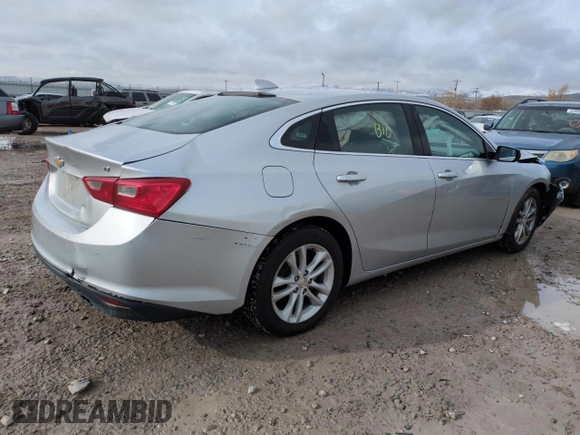 2017 Chevrolet Malibu LT with VIN 1G1ZE5ST2HF200084, listed as a Copart auction lot 51672925 with Not Provided miles and Salvage Title. Bid and sale history available at DreamBid. Image 3.