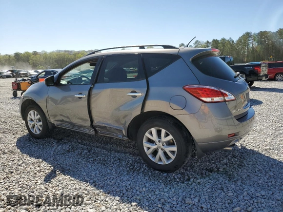 2012 Nissan Murano SL with VIN JN8AZ1MUXCW102490, listed as a Copart auction lot 50504355 with 148,964 mi miles and Salvage Title. Bid and sale history available at carsss.com. Image 2.