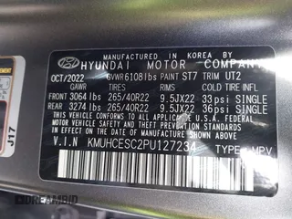 2023 Genesis GV80 z VIN KMUHCESC2PU127234, wystawiony jako IAAI lot #42076050 z przebiegiem 24 281 mil mil oraz . Historia ofert i sprzedaży dostępna na DreamBid. Obrazek 9.