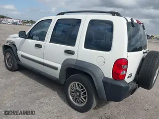 2007 Jeep Liberty Sport with VIN 1J4GK48K57W633312, listed as a IAAI auction lot 41893171 with 116,331 mi miles. Bid and sale history available at carsss.com. Image 3.