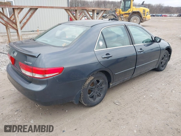 2003 Honda Accord LX z VIN 1HGCM56343A070391, wystawiony jako IAAI lot #41845069 z przebiegiem 297 781 mil mil oraz . Historia ofert i sprzedaży dostępna na DreamBid. Obrazek 4.