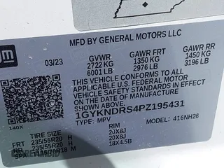 2023 Cadillac XT5 AWD Premium Luxury with VIN 1GYKNDRS4PZ195431, listed as a IAAI auction lot 41714459 with 13,207 mi miles and . Bid and sale history available at DreamBid. Image 9.