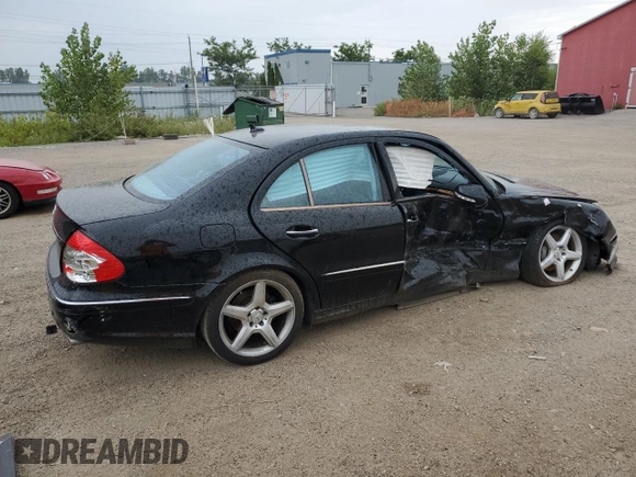 2009 Mercedes-Benz E-Class Sport 5.5L with VIN WDBUF72X39B391020, listed as a Copart auction lot 68031874 with 204,134 mi miles and Non Repairable. Bid and sale history available at carsss.com. Image 3.