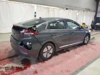 2021 Hyundai Ioniq SE z VIN KMHC75LC9MU258183, wystawiony jako Copart lot #55241505 z przebiegiem 93 854 mil mil oraz Szkody całkowita. Historia ofert i sprzedaży dostępna na DreamBid. Obrazek 3.