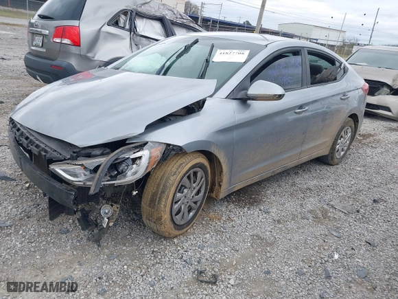 2017 Hyundai Elantra SE with VIN 5NPD74LF5HH195905, listed as a IAAI auction lot 41827708 with 84,897 mi miles. Bid and sale history available at carsss.com. Image 2.