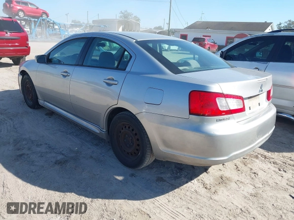 2010 Mitsubishi Galant ES with VIN 4A32B3FF2AE017030, listed as a IAAI auction lot 41456003 with 285,814 mi miles. Bid and sale history available at carsss.com. Image 3.
