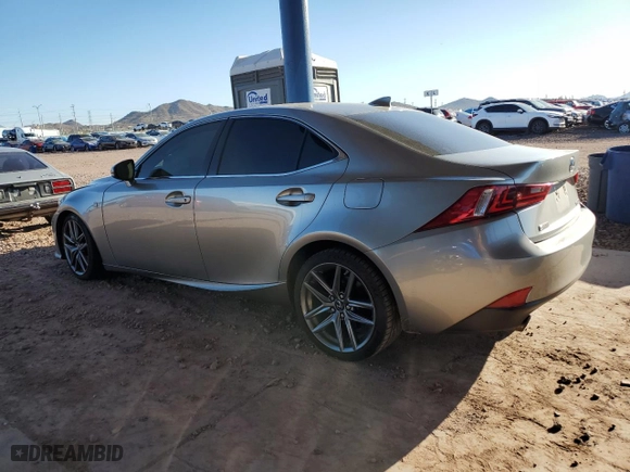 2015 Lexus IS 250 with VIN JTHBF1D27F5048937, listed as a Copart auction lot 48602775 with 136,401 mi miles and Salvage Title. Bid and sale history available at carsss.com. Image 2.