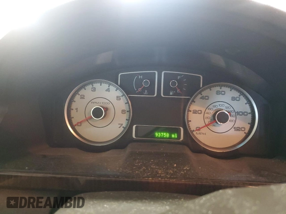 2008 Ford Taurus Limited with VIN 1FAHP25W68G103455, listed as a Copart auction lot 81032544 with 93,758 mi miles and Salvage Title. Bid and sale history available at carsss.com. Image 9.