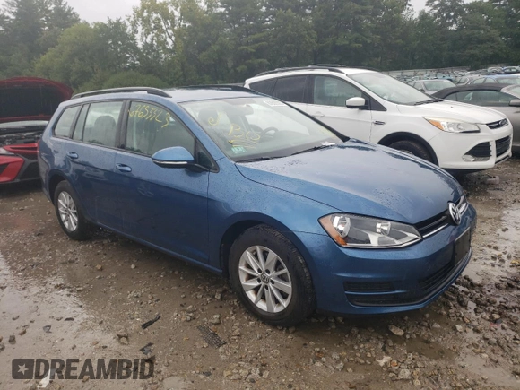 2016 Volkswagen Golf SportWagen TSI S with VIN 3VWC17AU4GM500977, listed as a Copart auction lot 67653323 with 0 mi miles. Bid and sale history available at carsss.com. Image 4.