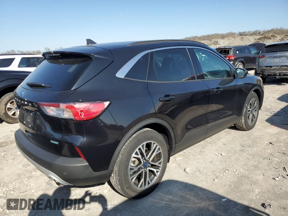 2020 Ford Escape SEL with VIN 1FMCU0H67LUB98952, listed as a Copart auction lot 51833025 with 38,717 mi miles and Salvage Title. Bid and sale history available at carsss.com. Image 3.