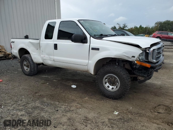 2001 Ford Super Duty F-250 XL with VIN 1FTNX21S51EC78619, listed as a Copart auction lot 79735194 with 221,298 mi miles and Salvage Title. Bid and sale history available at carsss.com. Image 4.