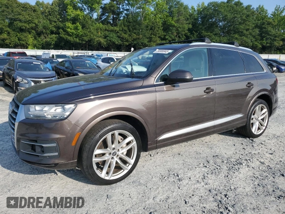 2017 Audi Q7 Prestige с VIN WA1VAAF75HD018327, выставлен на аукционе Copart как лот 59306945 с пробегом 168 925 миль миль и Чистый • Clean title. История ставок и продаж доступна на DreamBid. Изображение 1.