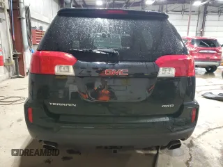 2017 GMC Terrain SLE with VIN 2GKFLTE3XH6107912, listed as a Copart auction lot 50130145 with 169,012 mi miles and Salvage Title. Bid and sale history available at carsss.com. Image 6.