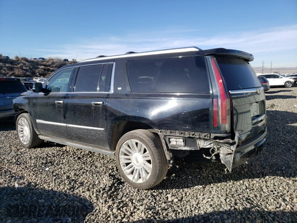 2018 Cadillac Escalade ESV Platinum z VIN 1GYS4KKJXJR136884, wystawiony jako Copart lot #41769395 z przebiegiem Nie podano mil oraz Szkody całkowita. Historia ofert i sprzedaży dostępna na DreamBid. Obrazek 2.