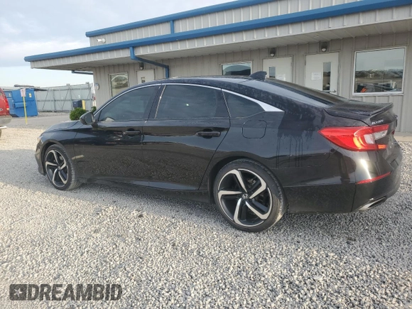 2021 Honda Accord Sport with VIN 1HGCV2F38MA006643, listed as a Copart auction lot 50971545 with 57,829 mi miles and Salvage title. Bid and sale history available at DreamBid. Image 2.