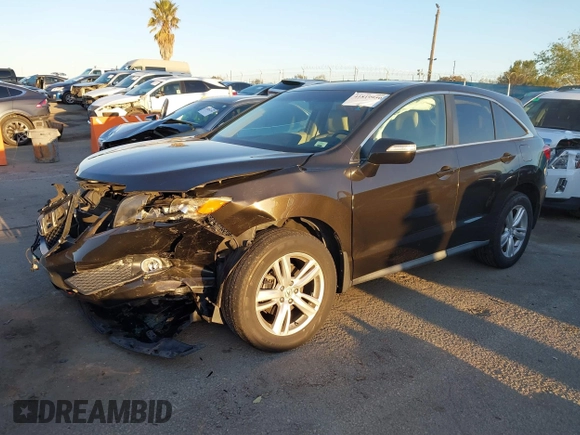 2014 Acura RDX Tech Pkg with VIN 5J8TB4H59EL014808, listed as a IAAI auction lot 41819950 with 92,464 mi miles. Bid and sale history available at carsss.com. Image 2.