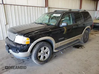 2005 Ford Explorer Eddie Bauer z VIN 1FMDU74W45UA32717, wystawiony jako Copart lot #75333914 z przebiegiem 155 526 mil mil oraz Szkoda całkowita • Salvage title. Historia ofert i sprzedaży dostępna na DreamBid. Obrazek 1.