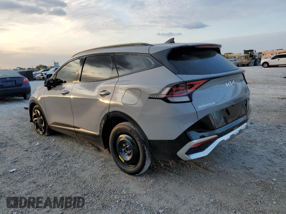 2024 Kia Sportage SX-Prestige with VIN 5XYK53DF7RG231284, listed as a Copart auction lot 86419024 with 2,910 mi miles and Salvage title. Bid and sale history available at DreamBid. Image 2.