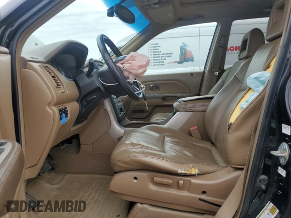 2005 Honda Pilot EX-L with VIN 2HKYF18545H520140, listed as a Copart auction lot 51583125 with 249,200 mi miles and Salvage Title. Bid and sale history available at carsss.com. Image 7.
