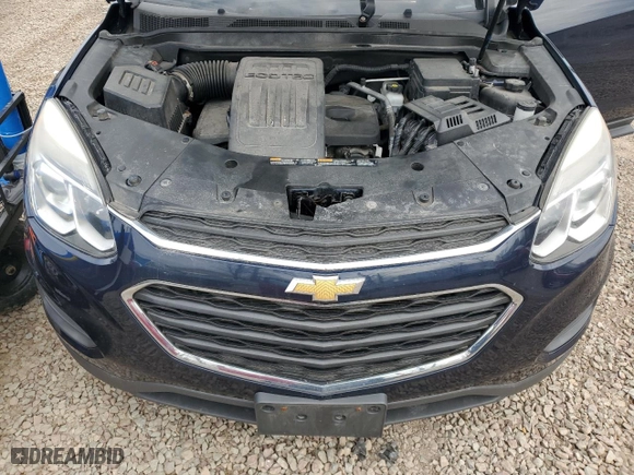 2017 Chevrolet Equinox LS with VIN 2GNFLEEKXH6190716, listed as a Copart auction lot 53573585 with 103,498 mi miles and Clean Title. Bid and sale history available at carsss.com. Image 12.