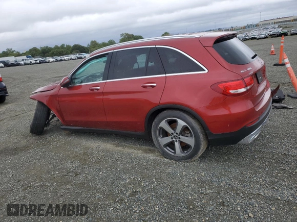 2018 Mercedes-Benz GLC 300 z VIN WDC0G4JB3JV081450, wystawiony jako Copart lot #51500565 z przebiegiem 54 093 mil mil oraz Czysty tytuł • Clean title. Historia ofert i sprzedaży dostępna na DreamBid. Obrazek 2.