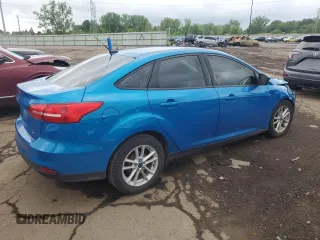 2017 Ford Focus SE с VIN 1FADP3F29HL222088, выставлен на аукционе Copart как лот 58585065 с пробегом 125 896 миль миль и Списание • Salvage title. История ставок и продаж доступна на DreamBid. Изображение 3.
