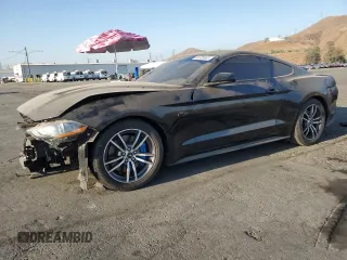 2022 Ford Mustang GT with VIN 1FA6P8CF3N5132593, listed as a Copart auction lot 58328603 with 6,480 mi miles. Bid and sale history available at carsss.com. Image 1.