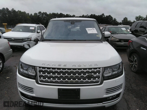2017 Land Rover Range Rover Autobiography with VIN SALGV2FE0HA329973, listed as a IAAI auction lot 42619741 with 50,691 mi miles and . Bid and sale history available at DreamBid. Image 12.