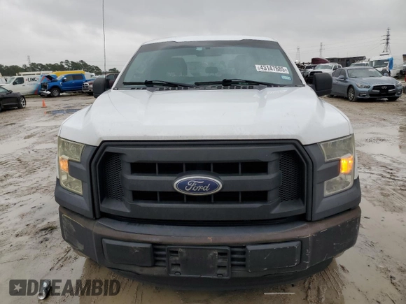 2016 Ford F-150 XL with VIN 1FTEX1CF3GKE26318, listed as a Copart auction lot 43147885 with 261,869 mi miles and Salvage Title. Bid and sale history available at carsss.com. Image 5.