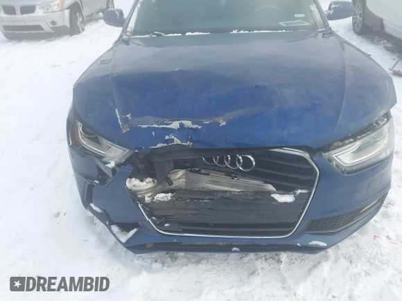 2015 Audi A4 Premium Plus with VIN WAUFFAFL3FN014015, listed as a IAAI auction lot 41362315 with 122,887 mi miles. Bid and sale history available at carsss.com. Image 6.