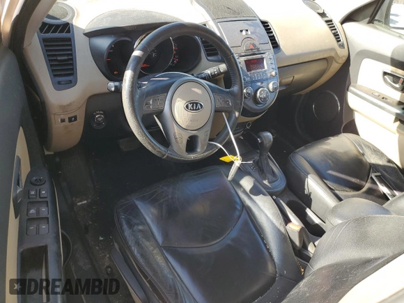 2011 Kia Soul + with VIN KNDJT2A24B7729586, listed as a Copart auction lot 49347235 with 118,605 mi miles and Salvage Title. Bid and sale history available at carsss.com. Image 8.
