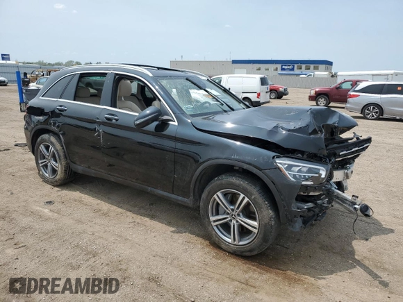 2021 Mercedes-Benz GLC 300 z VIN W1N0G8EB4MV309993, wystawiony jako Copart lot #59123265 z przebiegiem 50 418 mil mil oraz Szkoda całkowita • Salvage title. Historia ofert i sprzedaży dostępna na DreamBid. Obrazek 4.