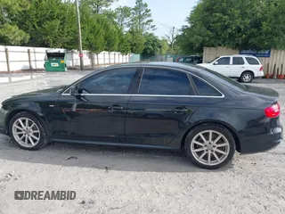 2014 Audi A4 Premium Plus with VIN WAUFFAFL0EN029084, listed as a IAAI auction lot 42644601 with 128,551 mi miles and . Bid and sale history available at DreamBid. Image 15.