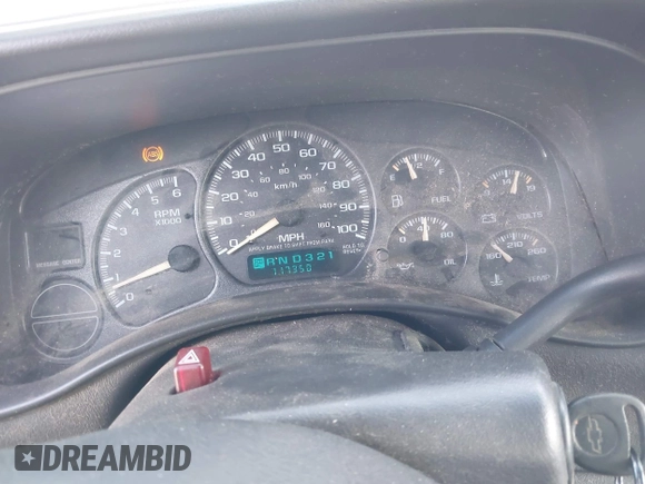 2002 Chevrolet Silverado 1500 LS with VIN 2GCEK19V321260565, listed as a IAAI auction lot 42151550 with 117,350 mi miles. Bid and sale history available at carsss.com. Image 7.