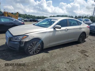 2015 Hyundai Genesis 3.8L with VIN KMHGN4JE7FU051963, listed as a Copart auction lot 67966694 with 140,222 mi miles and Clean Title. Bid and sale history available at carsss.com. Image 1.