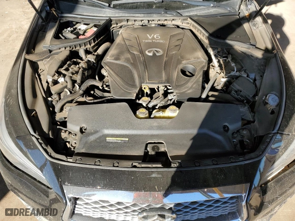 2021 Infiniti Q50 3.0t PURE with VIN JN1EV7AR2MM756122, listed as a Copart auction lot 47084145 with 70,566 mi miles and Salvage Title. Bid and sale history available at carsss.com. Image 12.