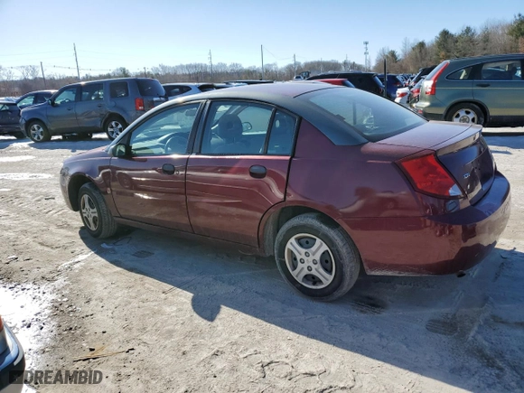 2003 Saturn ION with VIN 1G8AG52F93Z153159, listed as a Copart auction lot 47353645 with 161,956 mi miles and Clean Title. Bid and sale history available at carsss.com. Image 2.