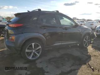2021 Hyundai Kona Ultimate with VIN KM8K5CA50MU602588, listed as a Copart auction lot 45122075 with 32,341 mi miles and Clean Title. Bid and sale history available at carsss.com. Image 3.