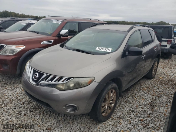 2009 Nissan Murano SL with VIN JN8AZ18U09W019878, listed as a Copart auction lot 78255934 with 220,699 mi miles and Clean Title. Bid and sale history available at carsss.com. Image 1.