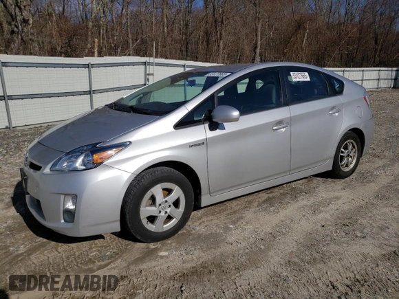 2011 Toyota Prius I with VIN JTDKN3DU7B0281225, listed as a Copart auction lot 53127665 with 211,925 mi miles and Clean Title. Bid and sale history available at DreamBid. Image 1.