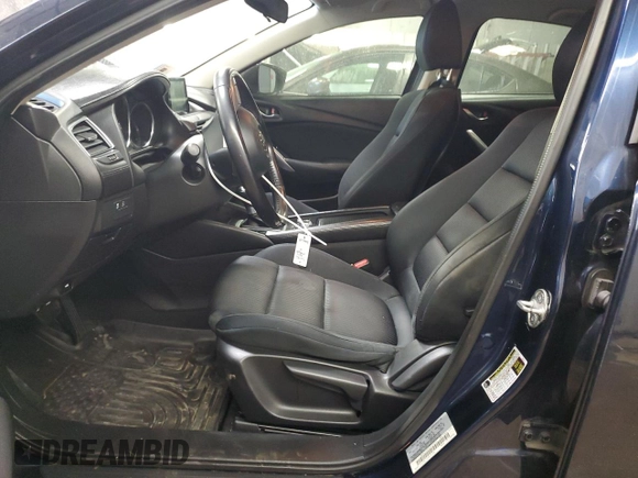 2016 Mazda 6 i Sport with VIN JM1GJ1U57G1415571, listed as a Copart auction lot 52508985 with 72,822 mi miles and Salvage Title. Bid and sale history available at DreamBid. Image 7.