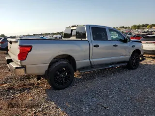 2017 Nissan Titan XD S with VIN 1N6BA1F32HN554424, listed as a Copart auction lot 74608574 with 82,563 mi miles and Salvage Title. Bid and sale history available at carsss.com. Image 3.