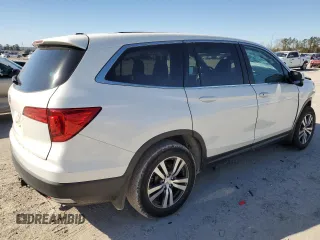2018 Honda Pilot EX-L with VIN 5FNYF5H53JB008515, listed as a Copart auction lot 47343385 with 77,221 mi miles and Salvage title. Bid and sale history available at DreamBid. Image 3.